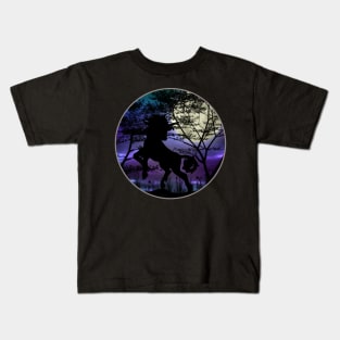 Night unicorn Kids T-Shirt